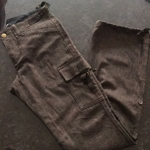 Wool pants